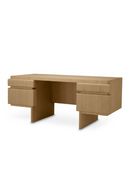 Natural Oak 4-Drawer Desk | Eichholtz Colston | Oroatrade.com
