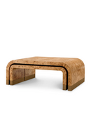 Mappa Burl Coffee Table Set (3) | Eichholtz Quinton | Oroatrade.com