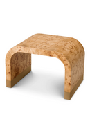 Arched Mappa Burl Side Table | Eichholtz Quinton | Oroatrade.com