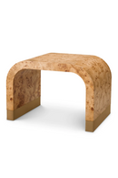 Arched Mappa Burl Side Table | Eichholtz Quinton | Oroatrade.com