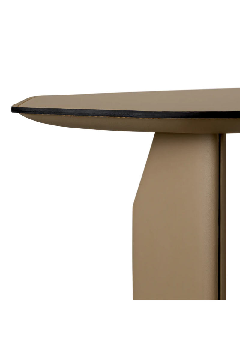 Brown Leather Side Table | Eichholtz Maurizio | Oroatrade.com