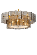 Ribbed Glass Chandelier | Eichholtz Silvano | Oroatrade.com