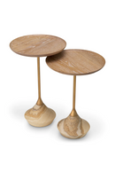 Marble Side Table set of 2 | Eichholtz Puglia | Oroatrade.com