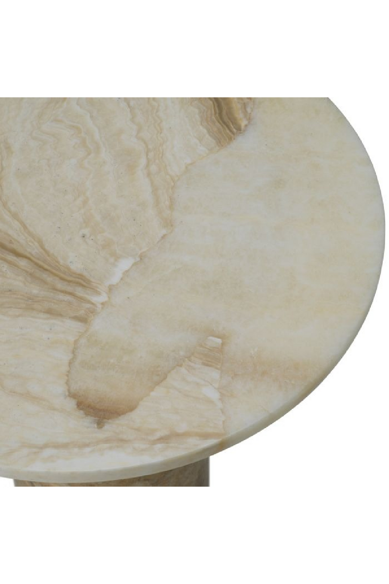 Marble Pedestal Side Table | Eichholtz Terry | Oroatrade.com