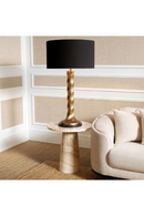 Marble Pedestal Side Table | Eichholtz Terry | Oroatrade.com