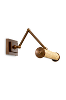 Antique Brass Rattan Wall Lamp S | Eichholtz Luca | Oroatrade.com