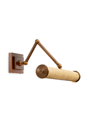 Antique Brass Rattan Wall Lamp L | Eichholtz Luca | Oroatrade.com