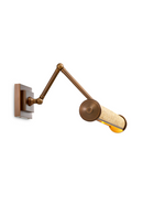 Antique Brass Rattan Wall Lamp L | Eichholtz Luca | Oroatrade.com