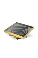 Smoked Glass Tiered Coffee Table | Eichholtz Zamora | Oroatrade.com