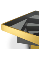 Smoked Glass Tiered Coffee Table | Eichholtz Zamora | Oroatrade.com