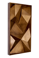 Brushed Brass Wall Object | Eichholtz Bravura | Oroatrade.com