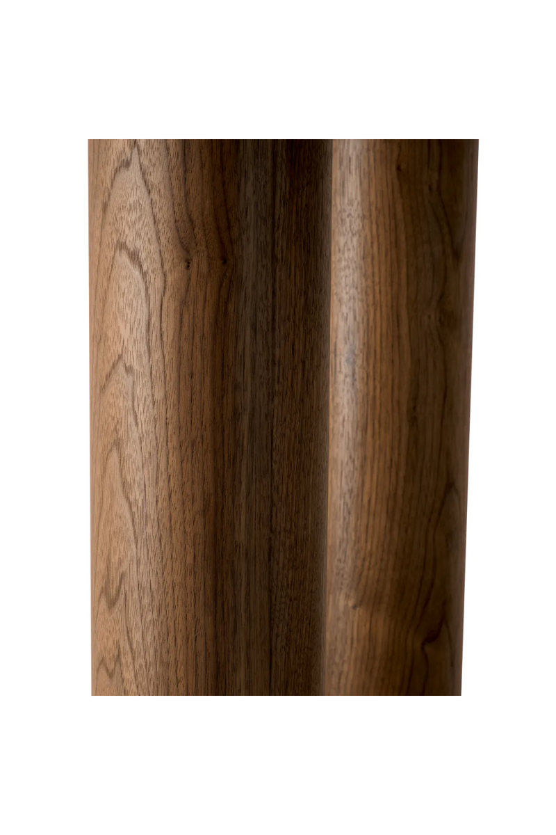 Round Walnut Veneer Dining Table | Eichholtz Presedio | Oroatrade.com