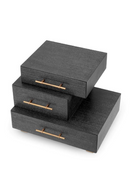 Black Oak 3-Drawer Nightstand | Eichholtz Evendale | Oroatrade.com