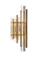 Patterned Glass Panels Wall Lamp | Eichholtz Leonora | Oroatrade.com
