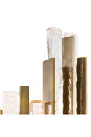 Patterned Glass Panels Wall Lamp | Eichholtz Leonora | Oroatrade.com