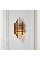 Patterned Glass Panels Wall Lamp | Eichholtz Leonora | Oroatrade.com