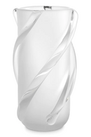 Frosted White Glass Vase | Eichholtz Celestino | Oroatrade.com
