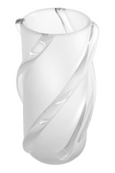 Frosted White Glass Vase | Eichholtz Celestino | Oroatrade.com
