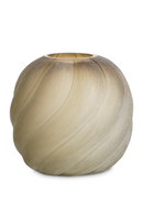 Frosted Light Brown Vase | Eichholtz Sicilia | Oroatrade.com