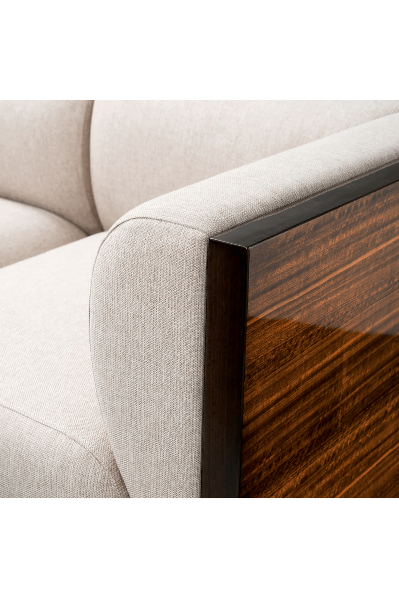 Eucalyptus Veneer Upholstered Sofa | Eichholtz Sebastian | Oroatrade.com