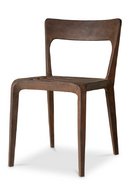 Oxidized Aluminum Dining Chair | Eichholtz Quentin | Oroatrade.com
