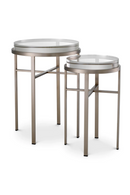 Round Glass Side Tables (2) | Eichholtz Hoxton | Oroatrade.com