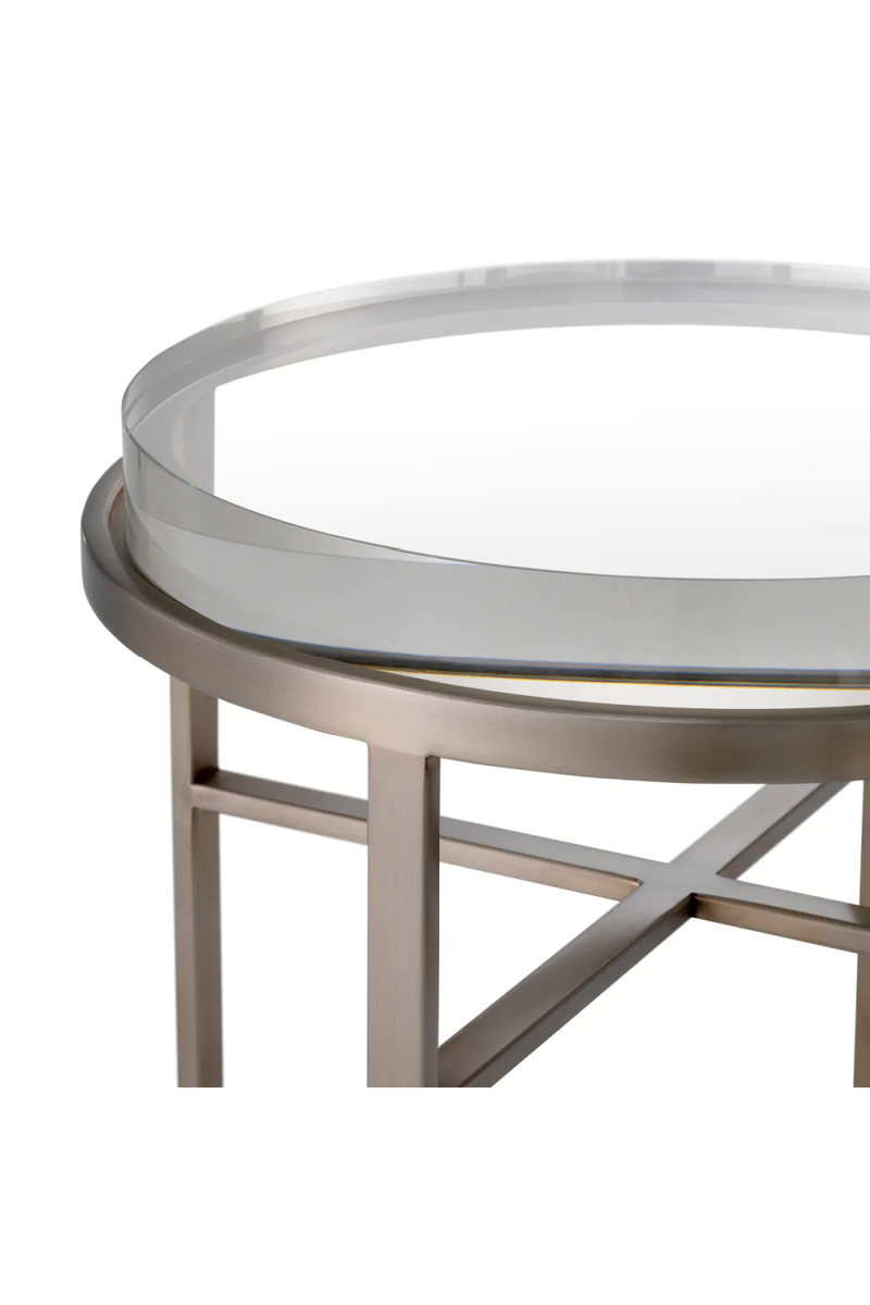 Clear Glass Side Table Set (2) | Eichholtz Hoxton | Oroatrade.com