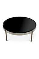 Black Glass Coffee Table S | Eichholtz Artemisa | Oroatrade.com