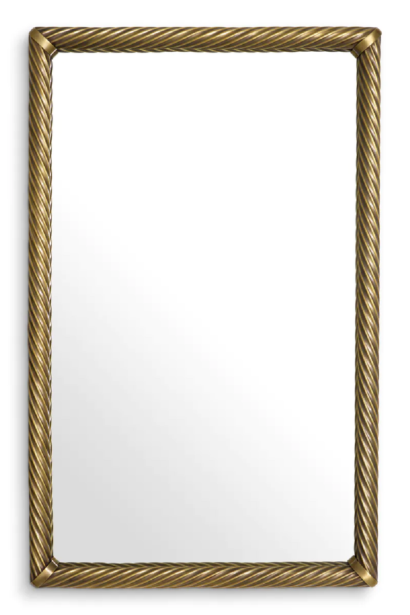 Vintage Brass Mirror | Eichholtz Salvi | Oroatrade.com