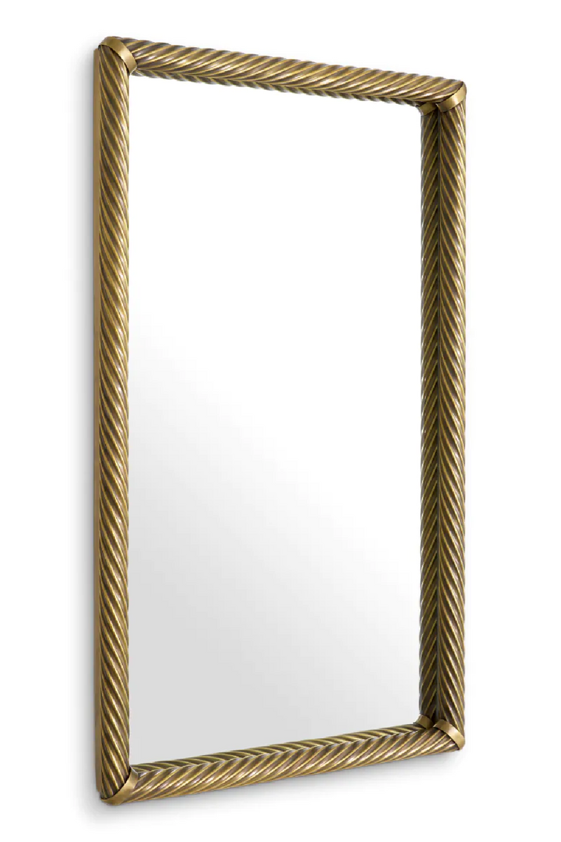 Vintage Brass Mirror | Eichholtz Salvi | Oroatrade.com
