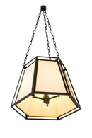 Off-White Fabric Pendant Lamp | Eichholtz Moreno | Oroatrade.com