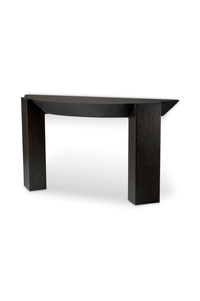 Hammered Bronze Console Table | Eichholtz Oscuro | Oroatrade.com