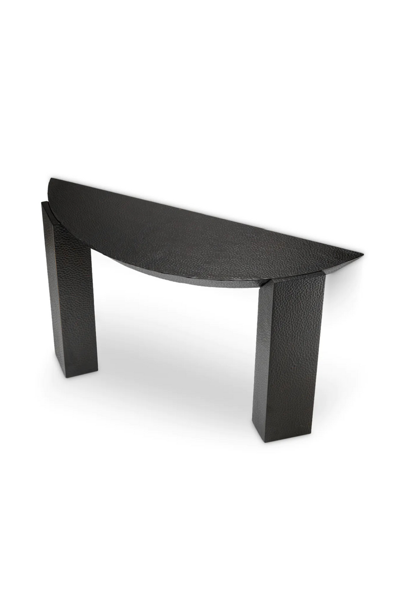 Hammered Bronze Console Table | Eichholtz Oscuro | Oroatrade.com
