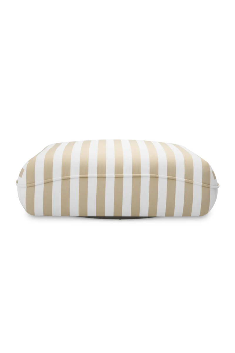 Beige Stripes Outdoor Pouf | Eichholtz Relax | Oroatrade.com