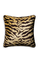 Brown Animal Pattern Cushion | Eichholtz Tigris | Oroatrade.com