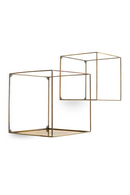 Vintage Brass Square Wall Racks (2) | Eichholtz Deco | Oroatrade.com
