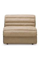 Taupe Leather Modular Sofa | Eichholtz Dunemore | Oroatrade.com