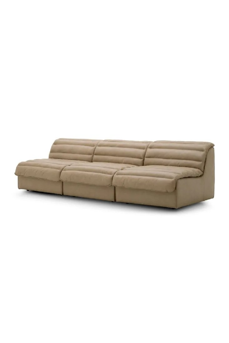 Taupe Leather Modular Sofa | Eichholtz Dunemore | Oroatrade.com