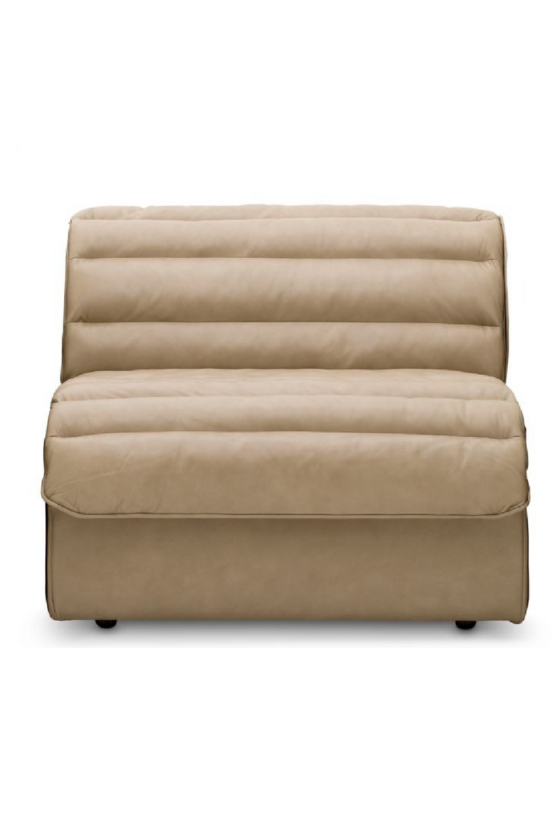 Taupe Leather Modular Sofa | Eichholtz Dunemore | Oroatrade.com