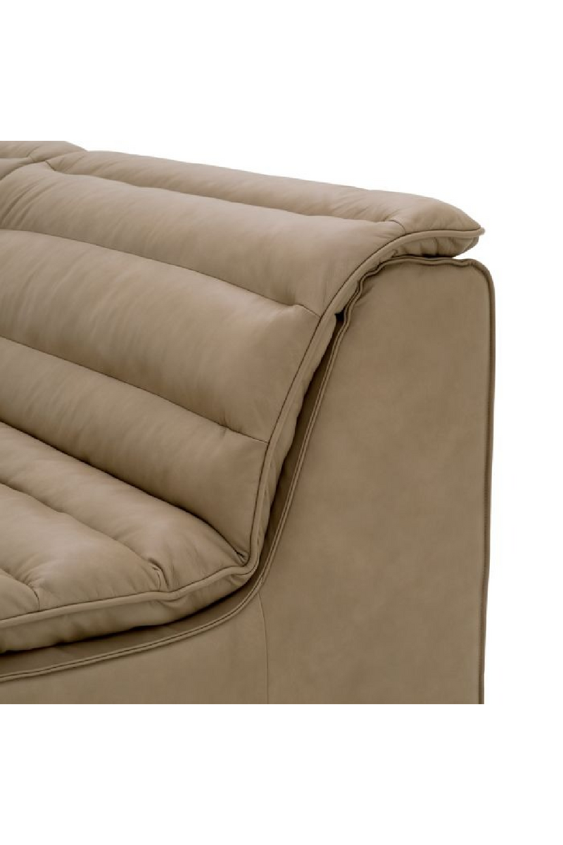 Taupe Leather Modular Sofa | Eichholtz Dunemore | Oroatrade.com