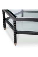 Black Hexagonal Coffee Table | Eichholtz Cornelius | Oroatrade.com