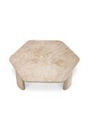 Hexagonal Travertine Coffee Table | Eichholtz Zenitho | Oroatrade.com