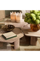 Hexagonal Travertine Coffee Table | Eichholtz Zenitho | Oroatrade.com