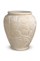 Cream Fiberglass Outdoor Planter | Eichholtz Yasmine | Oroatrade.com