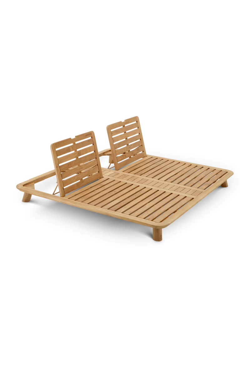 Teak Double Outdoor Daybed | Eichholtz Weston | Oroatrade.com