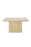 Square Travertine Coffee Table | Eichholtz Villeroy | Oroatrade.com