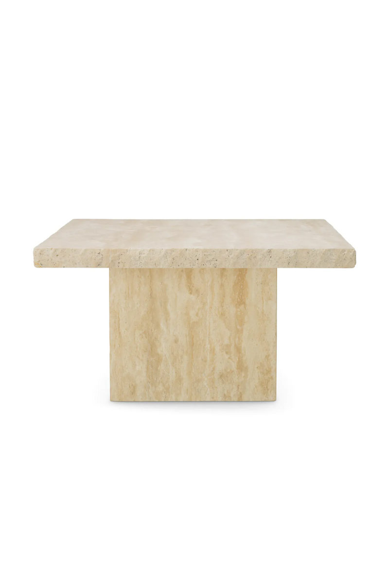 Square Travertine Coffee Table | Eichholtz Villeroy | Oroatrade.com
