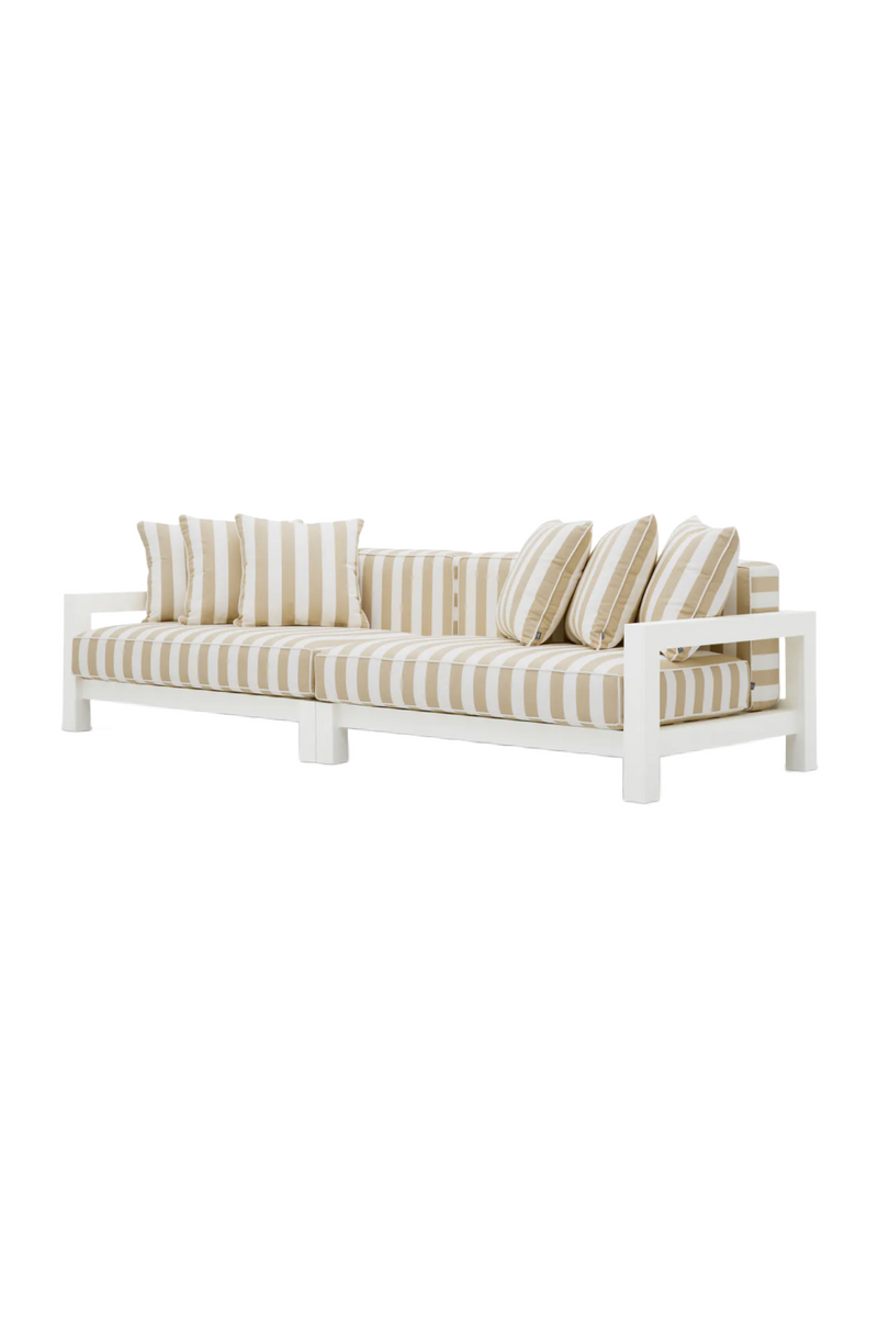 Beige Stripes Outdoor Sofa | Eichholtz Cap-Antibes | Oroatrade.com