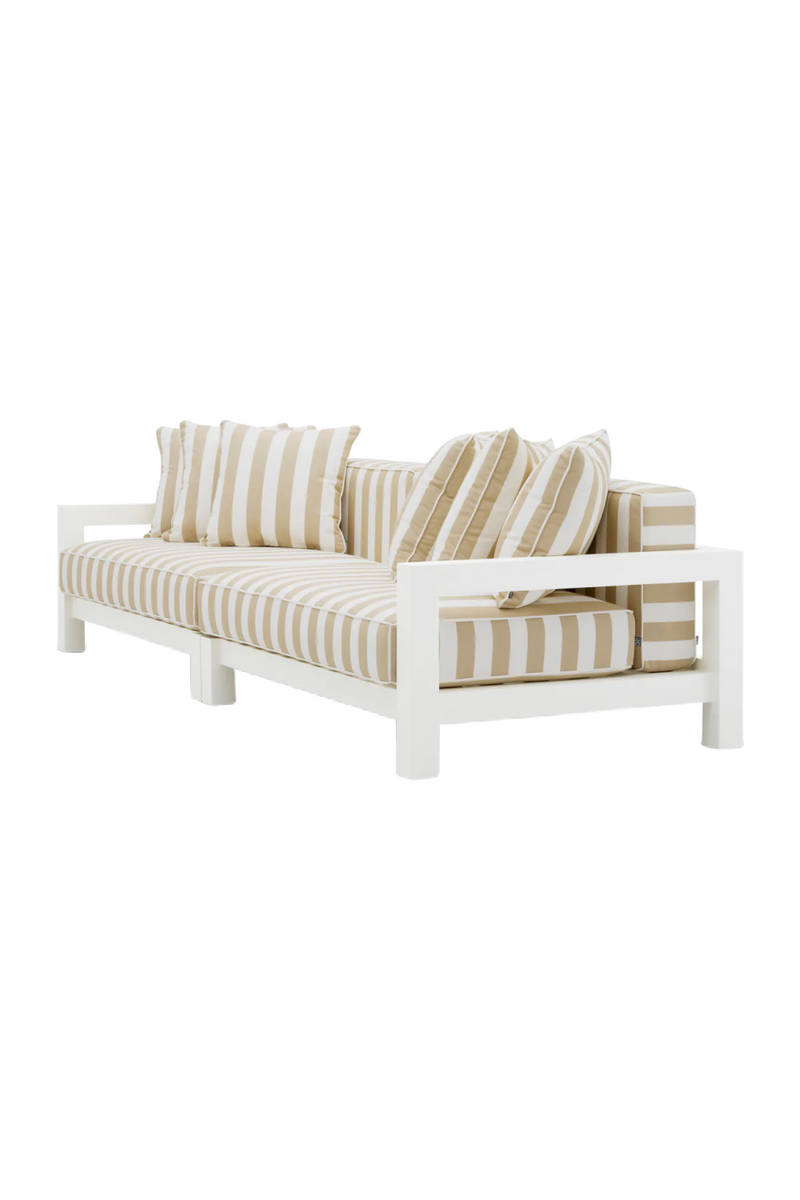 Beige Stripes Outdoor Sofa | Eichholtz Cap-Antibes | Oroatrade.com