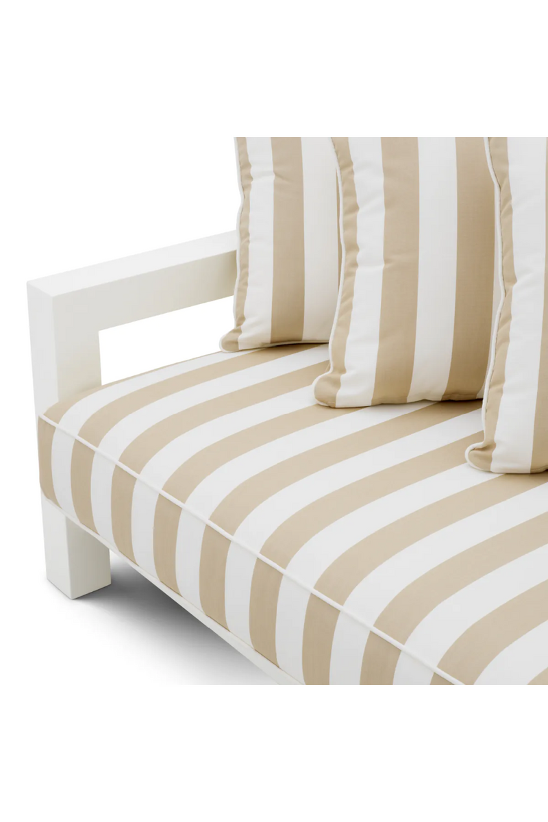 Beige Stripes Outdoor Sofa | Eichholtz Cap-Antibes | Oroatrade.com